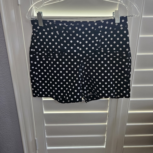 Sabrinas Polka Dot Women's Shorts - Black and White Size Small - Picture 1 of 8
